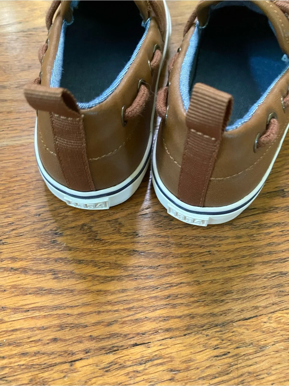 Old Navy Brown Kids Boat Shoes